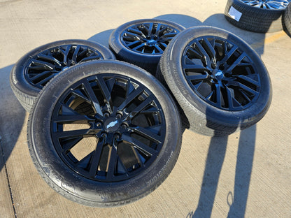 22" GMC Yukon Sierra OEM Chevy Silverado Tahoe 5903 wheels rims 2023 2024 2025