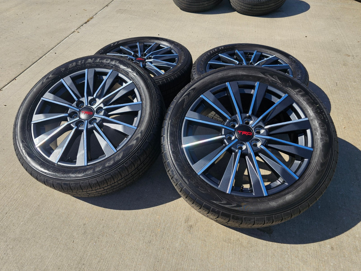 22" Lexus GX550 TRD OEM wheels rims Toyota Land Cruiser Tundra 78519 LX600 SET