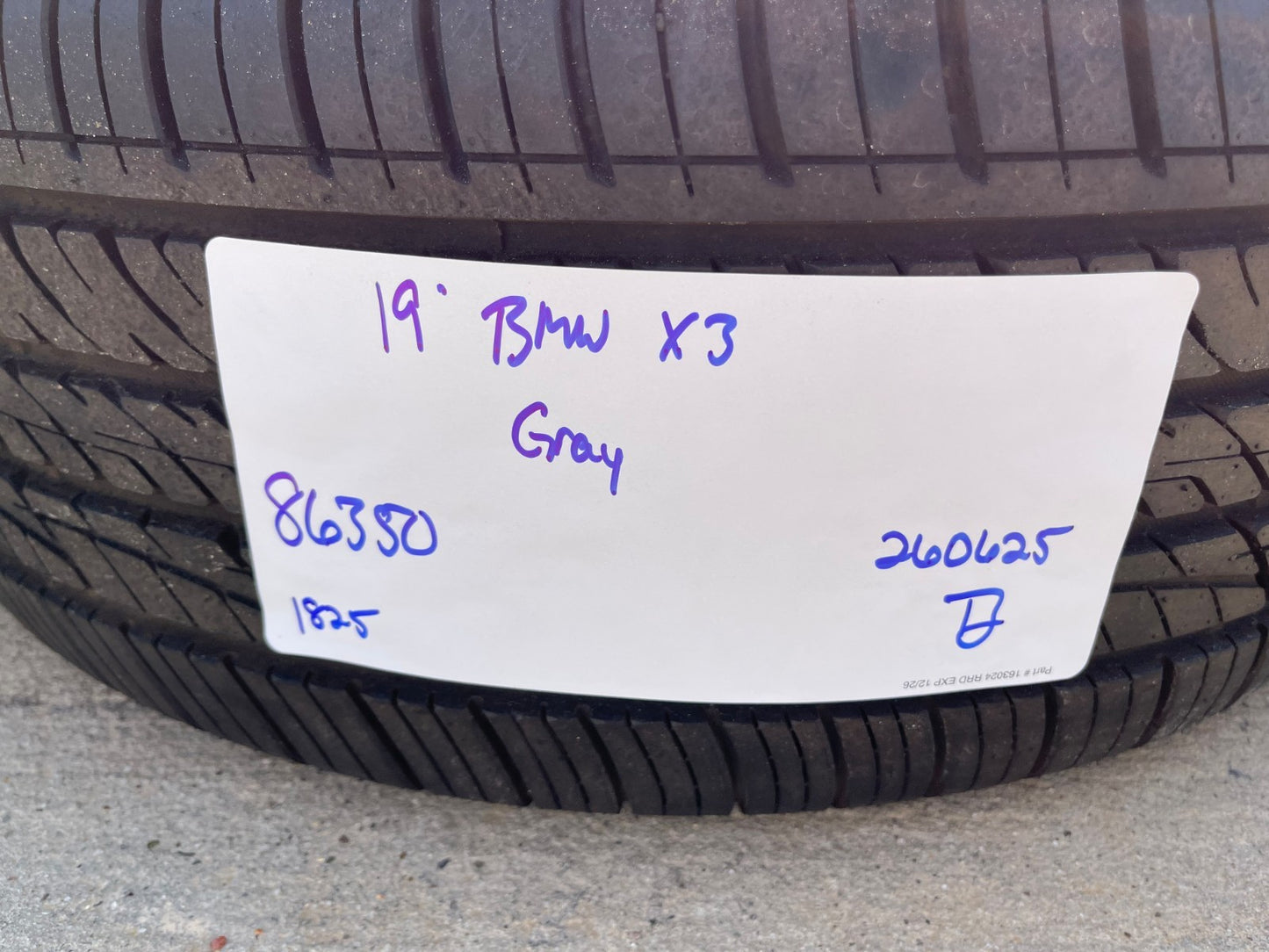 19" BMW X1 X2 X3 X4 OEM 86350 Series 698M SET wheels rims tires