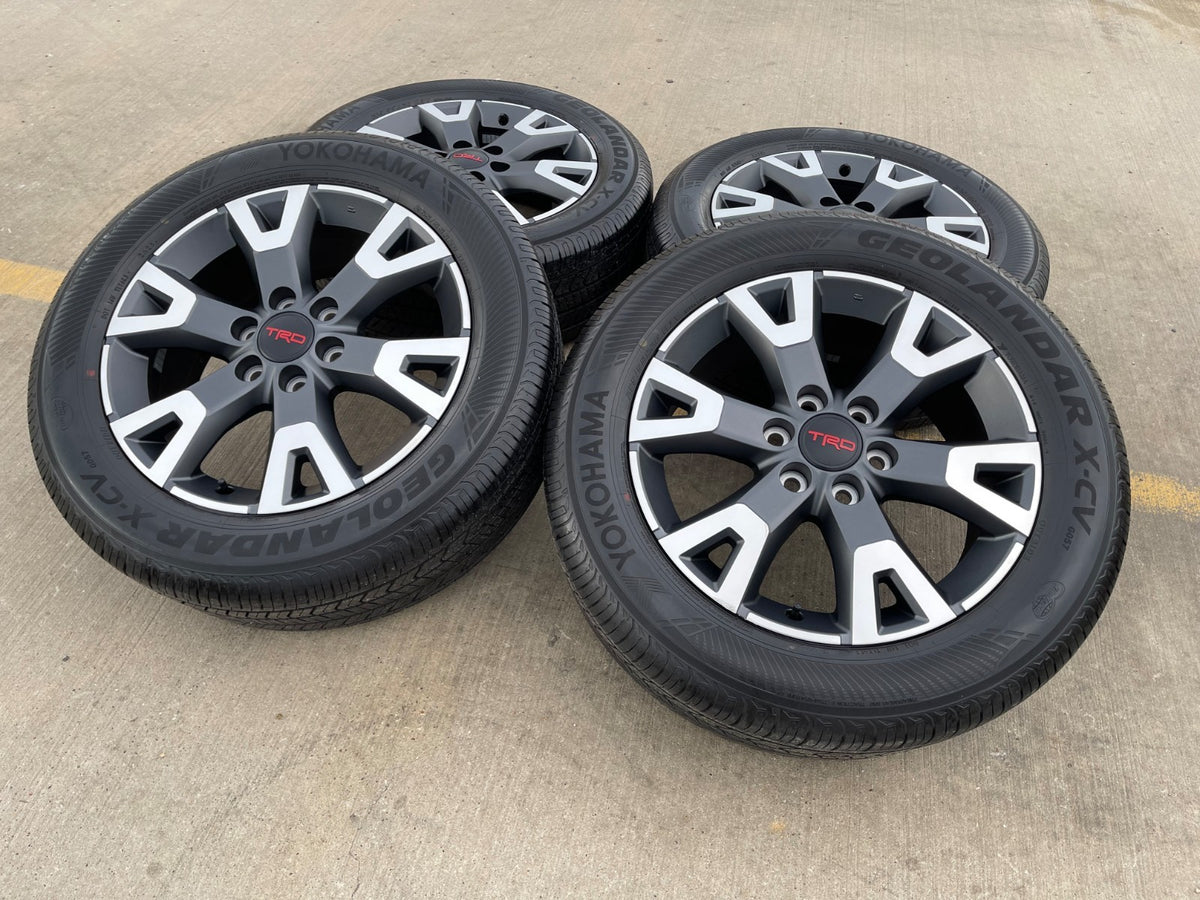 20" Toyota 4Runner TRD OEM 94198 wheels rims Tundra Sequoia 2025 2026 2027 NEW