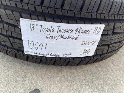 18" Toyota Tacoma LIMITED OEM wheels rims 10641 4Runner 2024 2025 2026 2027 NEW