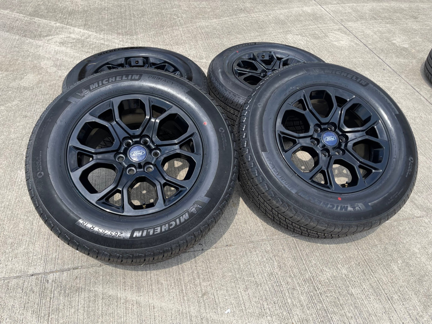18" Ford F-150 OEM rims wheels 10438 Expedition 2023 2024 2025 2026 MICHELIN NEW