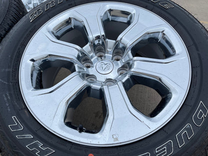 20" Dodge Ram 1500 OEM Laramie CHROME 2679 wheels rims 2023 2024 2025 2026