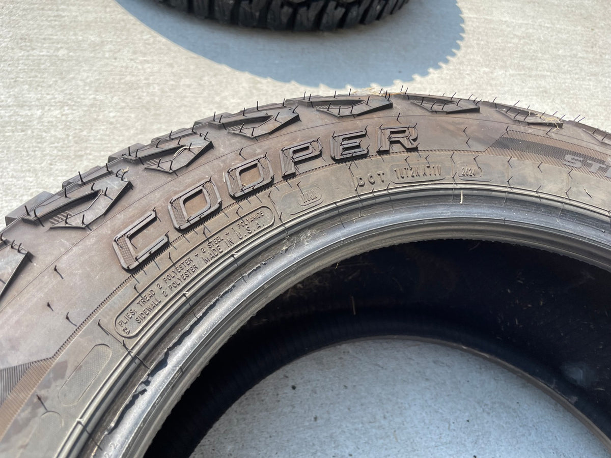 (1) 275/55/20 Cooper Discoverer Stronghold A/T tire 120S 275/55R20 LRE LT 10 ply