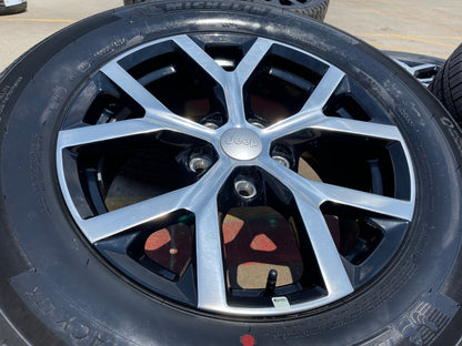 18" Jeep Grand Cherokee L OEM wheels rims 9285 95198 Durango 2025 MICHELIN NEW