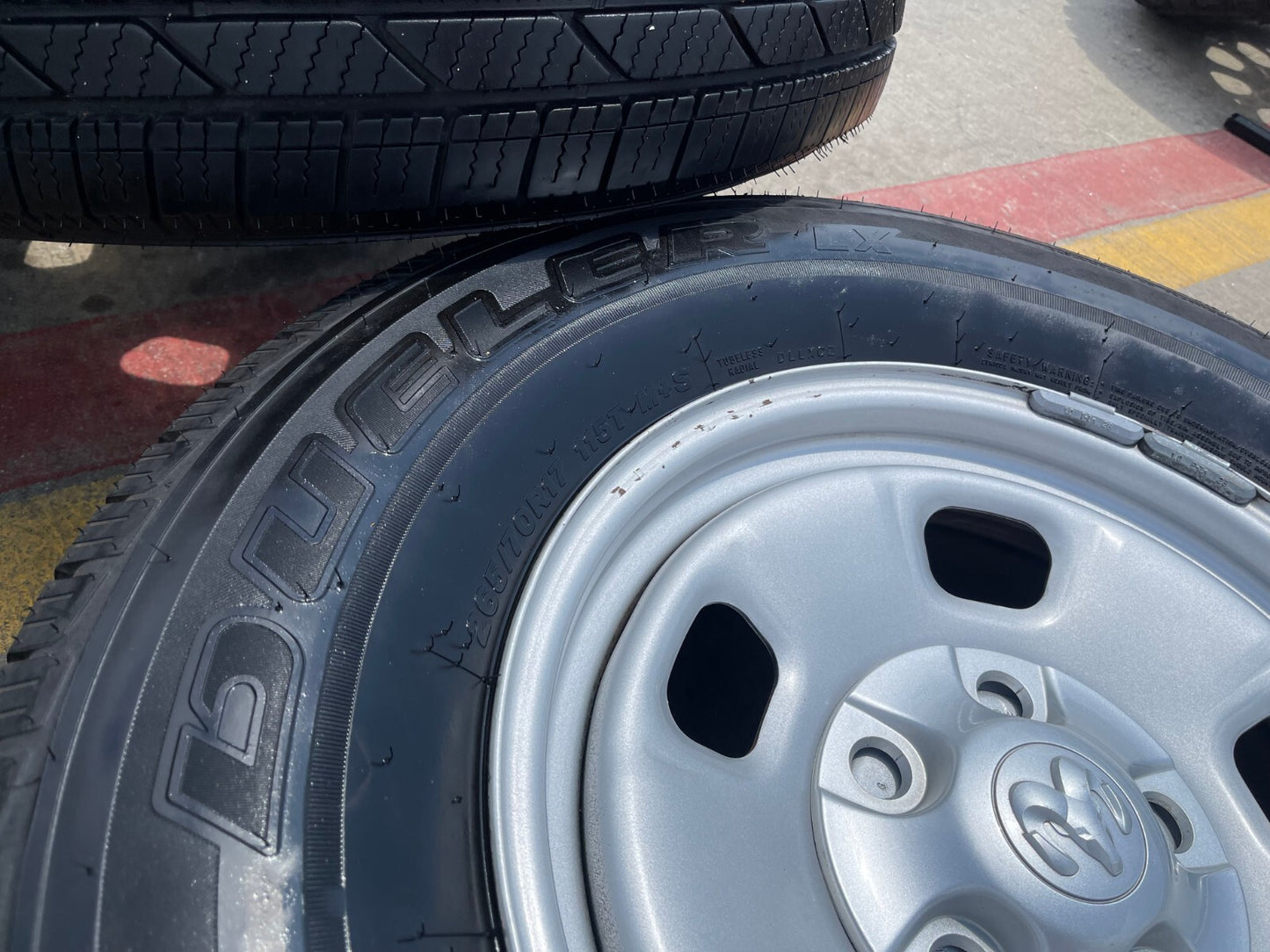 17" Dodge Ram 1500 OEM wheels rims 2449 5x139 5x5.5 tires BRIDGESTONE