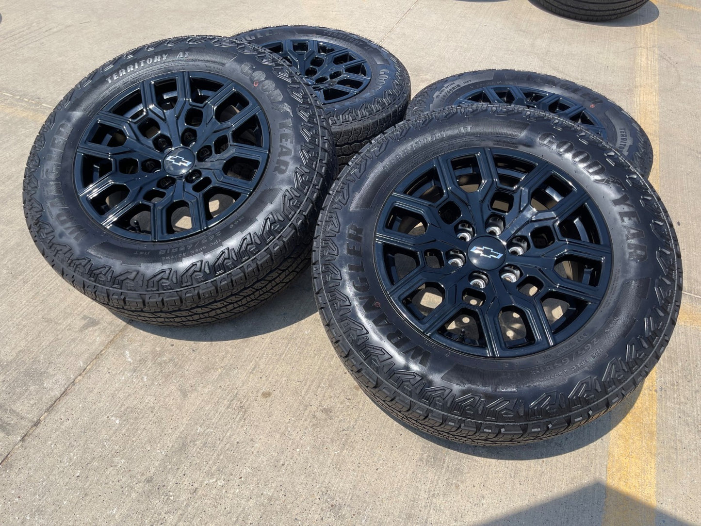 18" Chevy Colorado Tahoe GMC Sierra Canyon OEM 14097 wheels rims 2025 2026 SET