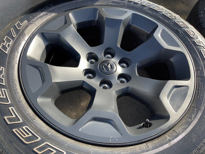 20" Dodge Ram 1500 OEM Laramie Black 2680 wheels rims 2022 2023 2024 2025 2026