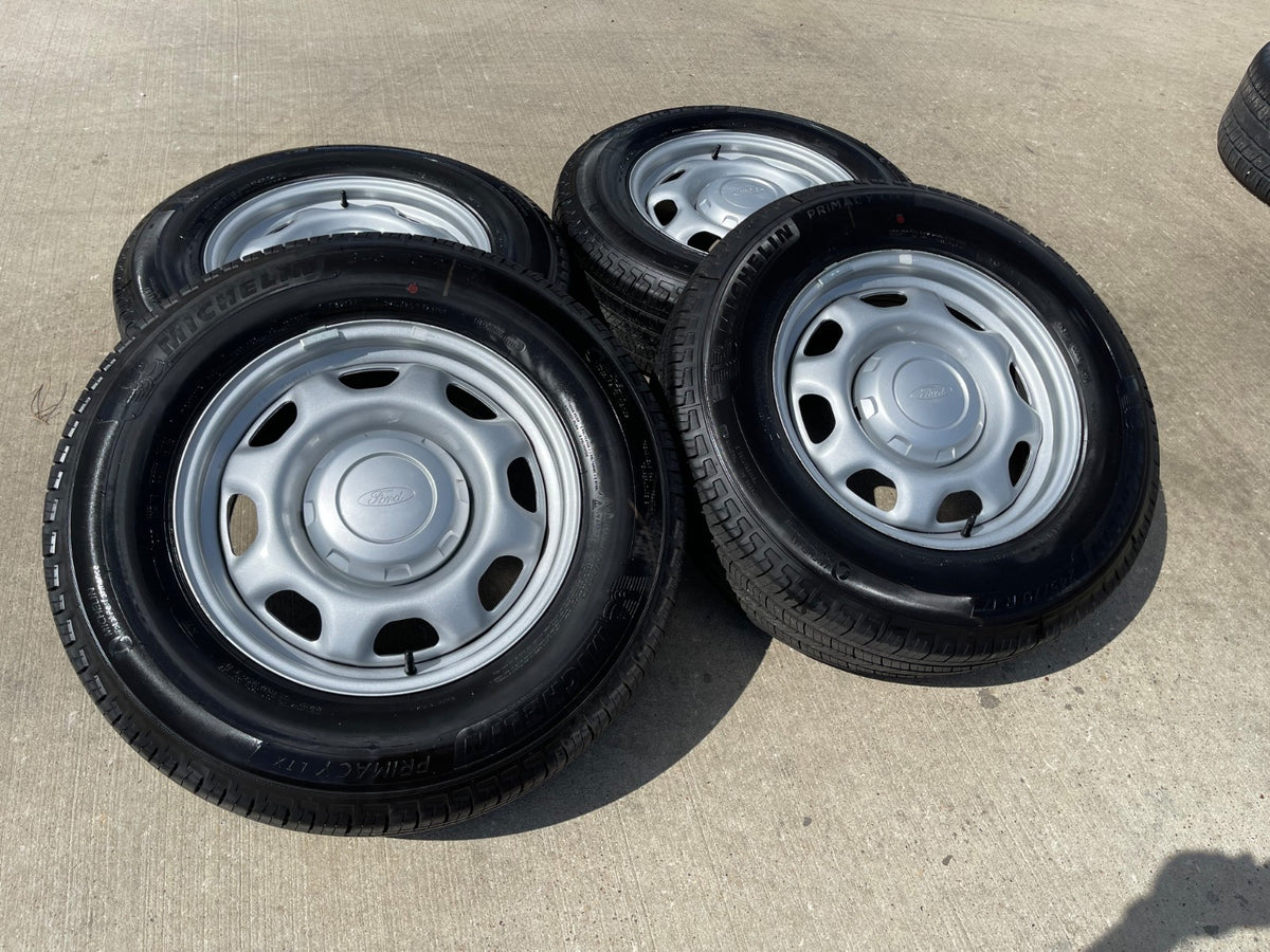 17" Ford F-150 OEM rims wheels 3857 steel 2025 2026 2027 MICHELIN SET NEW