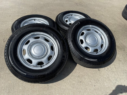 17" Ford F-150 OEM rims wheels 3857 steel 2025 2026 2027 MICHELIN SET NEW