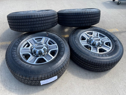 18" Ford F-250 F-350 Lariat FX-4 OEM wheels 10480 10298 tires FIRESTONE H/T2