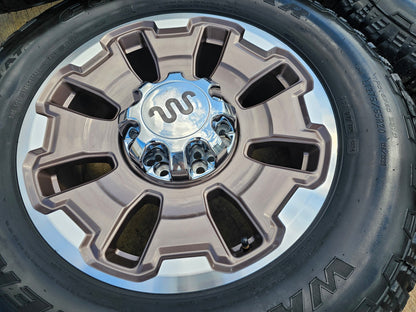 20" Ford F-250 F-350 OEM 10487 LIMITED KING RANCH tan wheels rims GOODYEAR