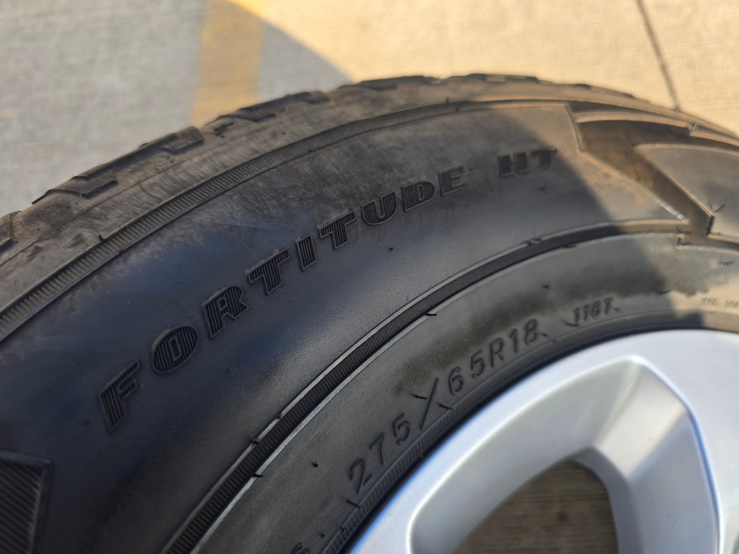 18" Dodge Ram 1500 OEM wheels rims 2672 tires GOODYEAR