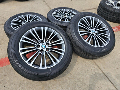18" BMW 5 Series 530i 540i M550i 530e OEM 86326 wheels rims 5x112