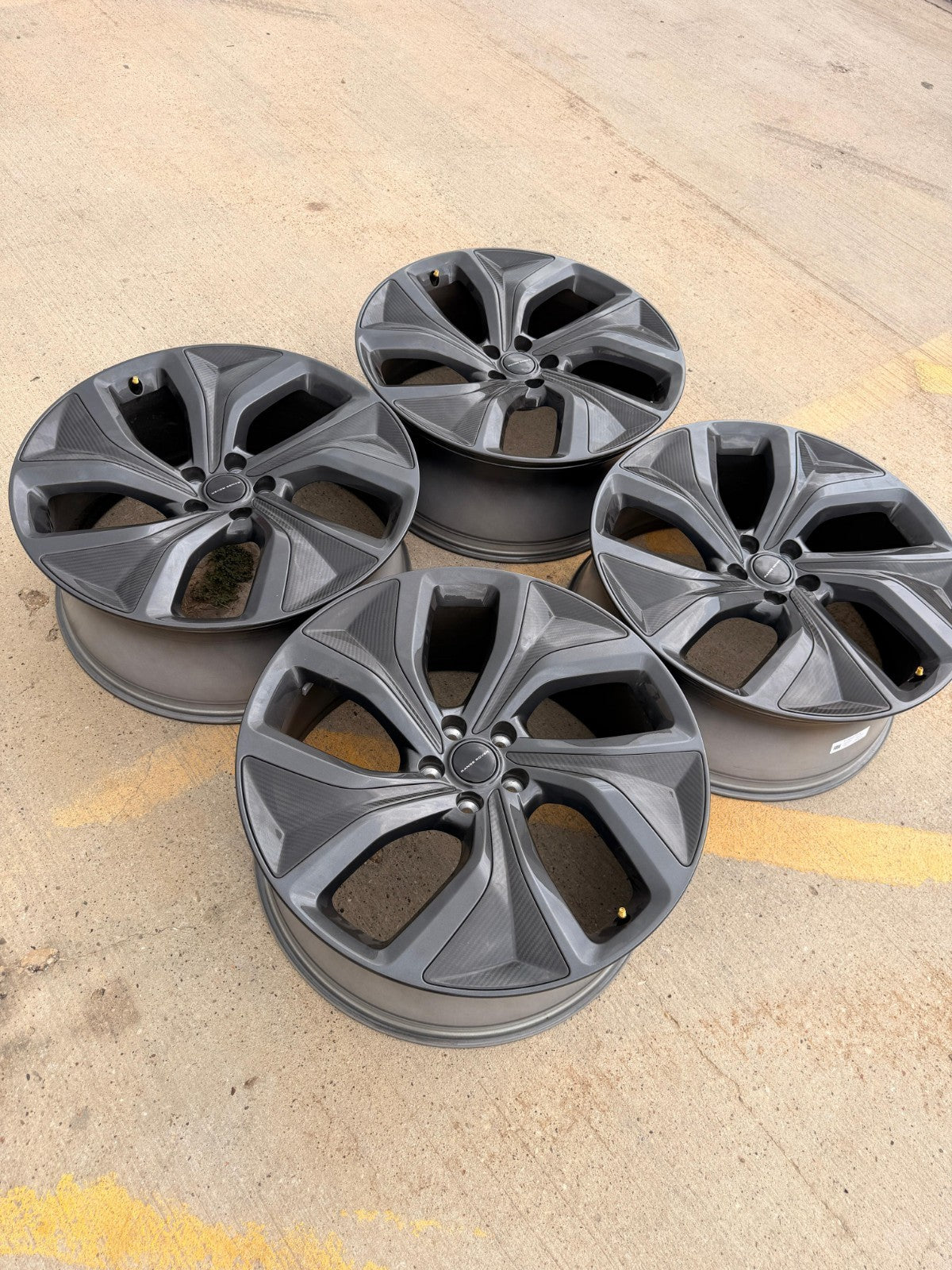 23" Land Rover Range CARBON OEM 72386 wheels rims SET 2025 2026 2027 NEW