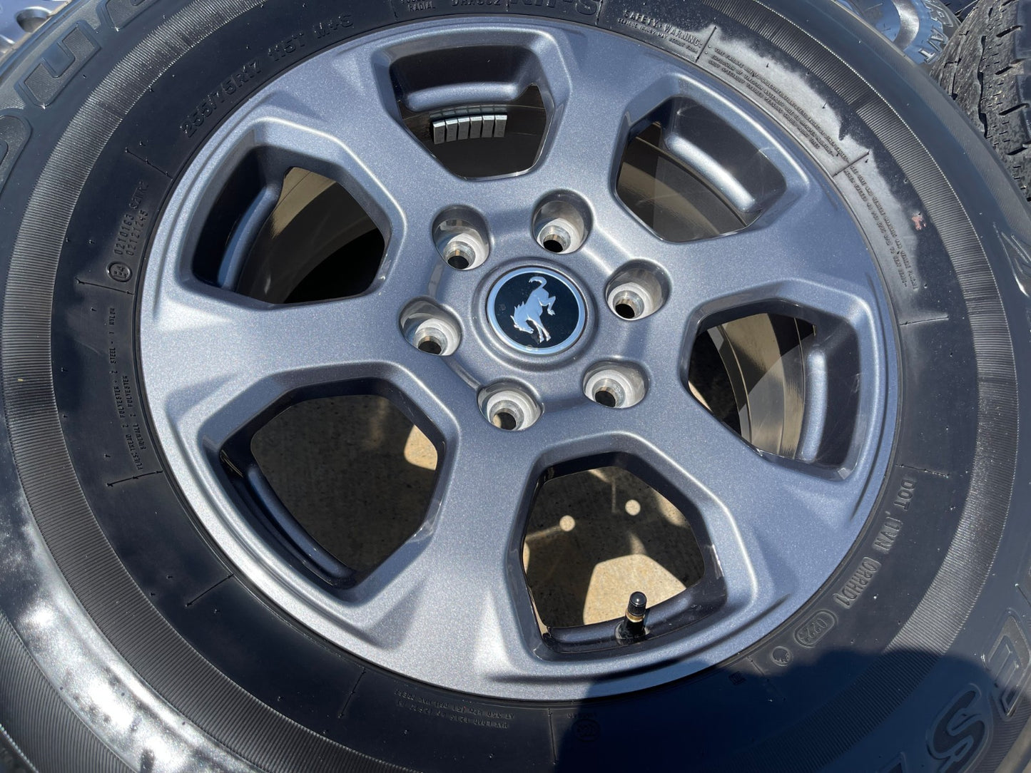 17" Ford Bronco Big Bend wheels rims 10384 OEM Ranger SET BRIDGESTONE A/T