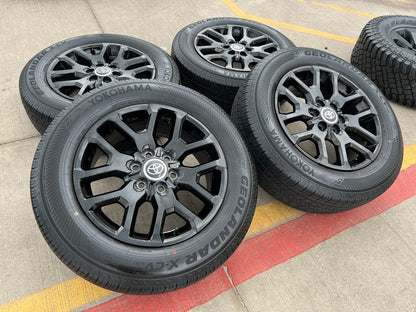20" Toyota Tundra TRD OEM wheels rims 95359 75277 black Sequoia 2025 2026 NEW