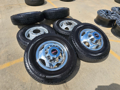 17" Chevy Silverado GMC Sierra 3500 Dually rims wheels OEM 5519 5520 MICHELIN