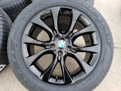 19" BMW OEM X5 wheels rims 86045 tires 5x120 NEW