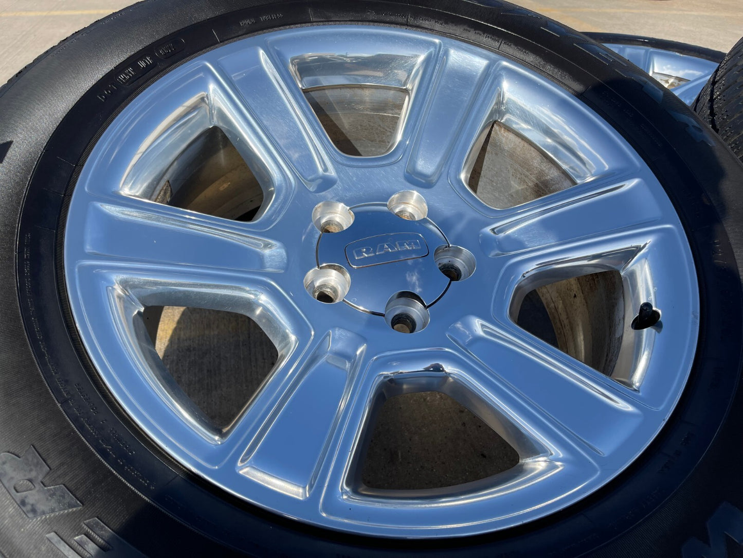 20" Dodge Ram 1500 OEM wheels rims 2561 2502 tires 2016 2017 2018 2019 2020 2021