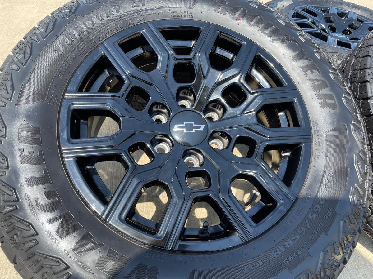 18" Chevy Colorado Tahoe GMC Sierra Canyon OEM 14097 wheels rims 2025 2026 SET