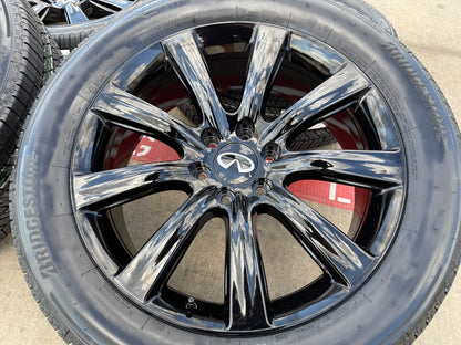 22" Infiniti QX80 QX56 Nissan Titan OEM 73729 wheels rims BRIDGESTONE SET NEW