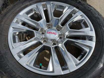 20" GMC Sierra Yukon Denali OEM 5917 wheels rims Chevy 2021 2022 2023 2025 2026