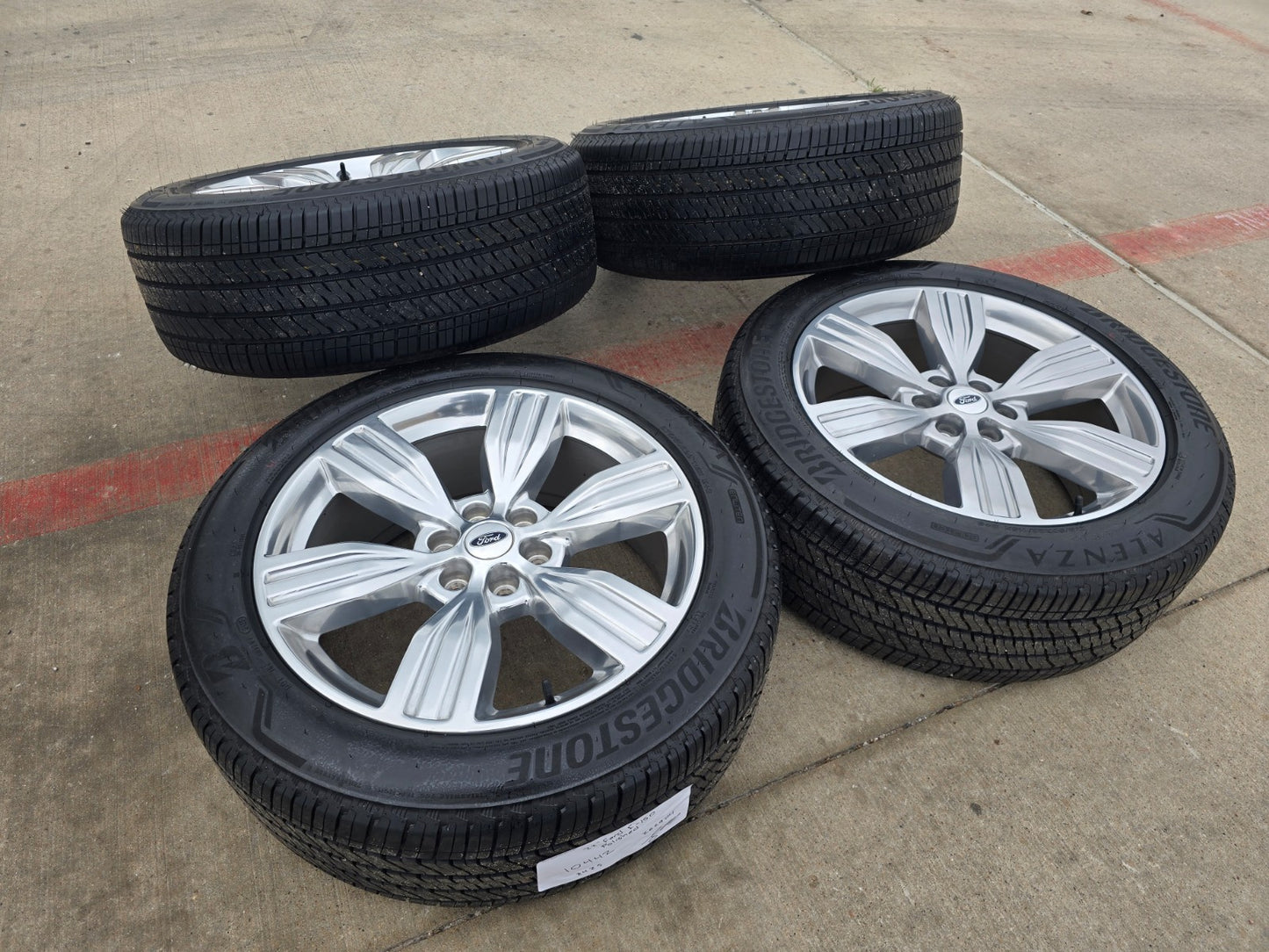 22" Ford F-150 LIMITED LARIAT OEM rims wheels 10442 Expedition BRIDGESTONE NEW