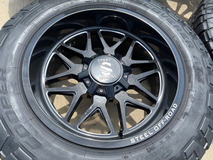 20x9 Steel Off-Road Revolt Ram 1500 Wrangler Gladiator rims wheels 5x127 5x139