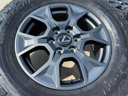 18" Toyota Tacoma TRD OEM 10544 wheels rims Land Cruiser Tundra TOYO A/T3 NEW