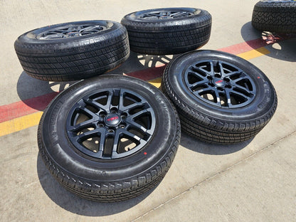 18" Toyota Tacoma 4Runner TRD OEM black wheels rims tires 2024 2025 NEW