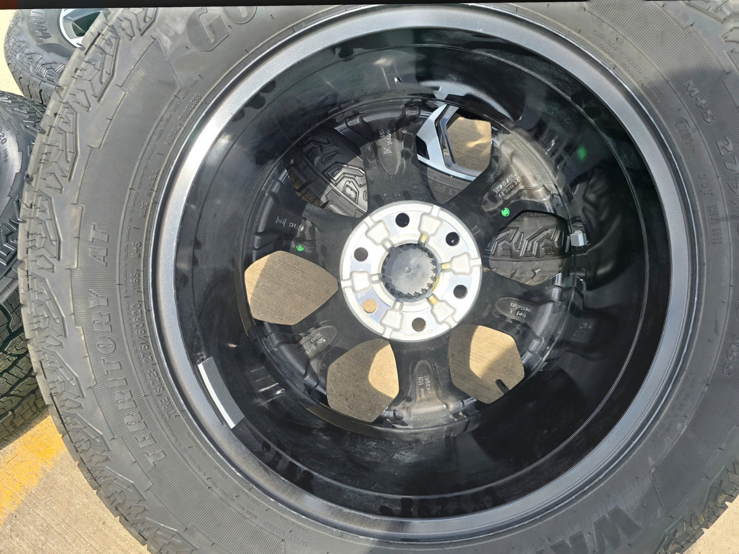 20" GMC Sierra AT4X Canyon Chevy Silverado OEM wheels rims 2025 2026 2027 NEW