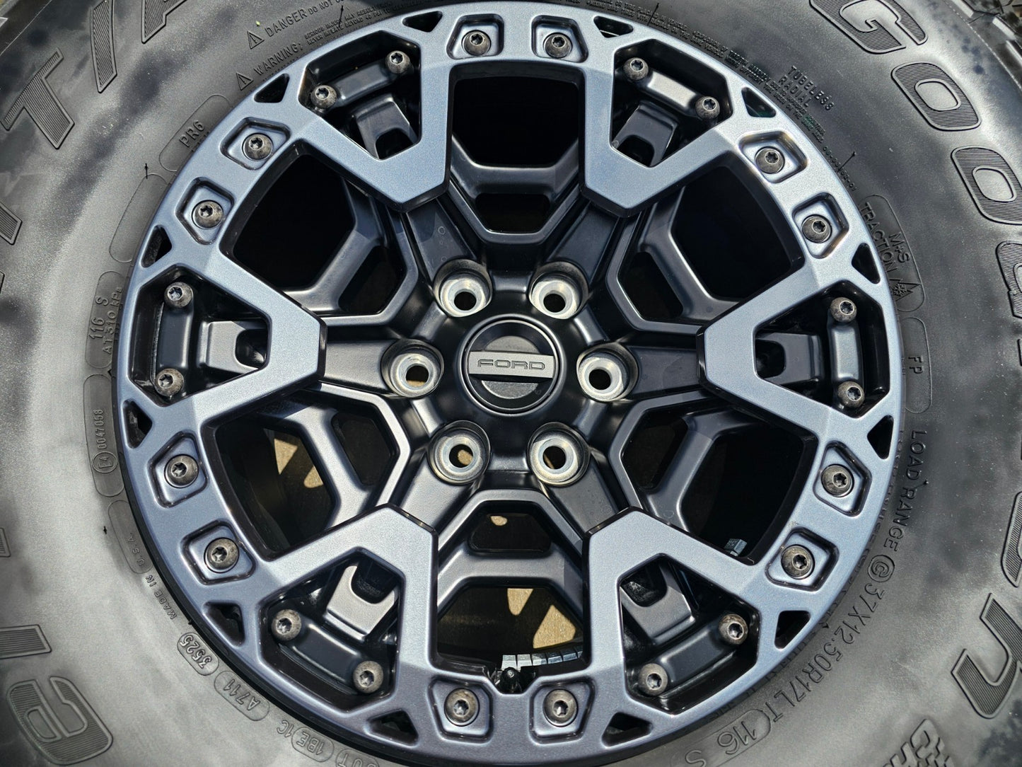 17" Ford F-150 Raptor R OEM BEADLOCK rims wheels 2025 2026 2027 BFG NEW