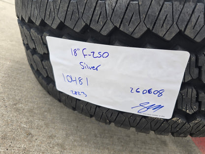 NEW 18" Ford F-250 F-350 Lariat FX-4 wheels rims SET OEM RIM# 10481 2006-2027
