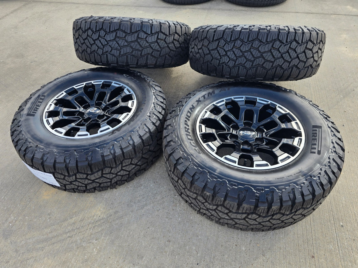 18" Chevy Silverado ZR2 Tahoe TRAIL BOSS Sierra OEM wheels rims 2026 2027 NEW