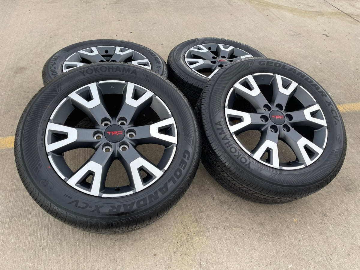 20" Toyota 4Runner TRD OEM 94198 wheels rims Tundra Sequoia 2025 2026 2027 NEW
