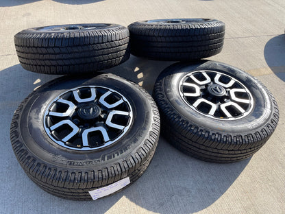 18" Ram 2500 3500 LARAMIE OEM wheels rims 2694 tires MICHELIN DEFENDER LTX M/S2