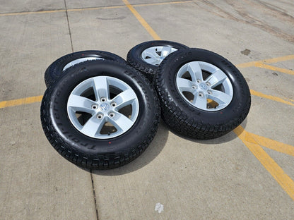 17" Dodge Ram 1500 OEM REBEL wheels rims NEW BFG A/T tires 2448 5x139