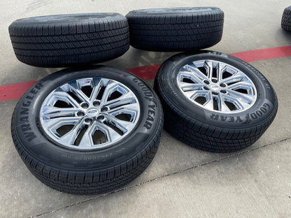 20" Ford F-150 LARIAT OEM 10619 rims wheels Expedition SET GOODYEAR NEW