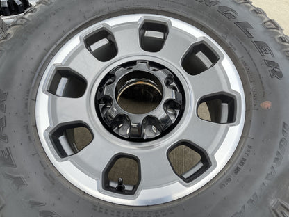18" Ford F-250 F-350 OEM TREMOR rims wheels 10482 tires 35" DURATRAC R/T