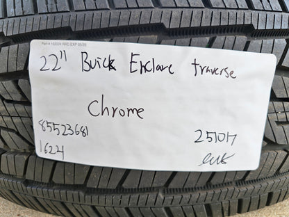 22" Buick Enclave OEM 94061 wheels rims Blazer Acadia Traverse XT6 2025 2026 NEW