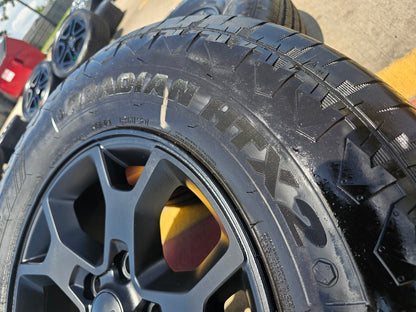 (1) 17" Jeep Wrangler Rubicon OEM 9218 wheel rim Gladiator tire NEXEN HTX2 NEW