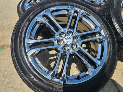 (1) 22" Buick Enclave OEM 94061 wheel rim Acadia Traverse spare 2025 2026 NEW
