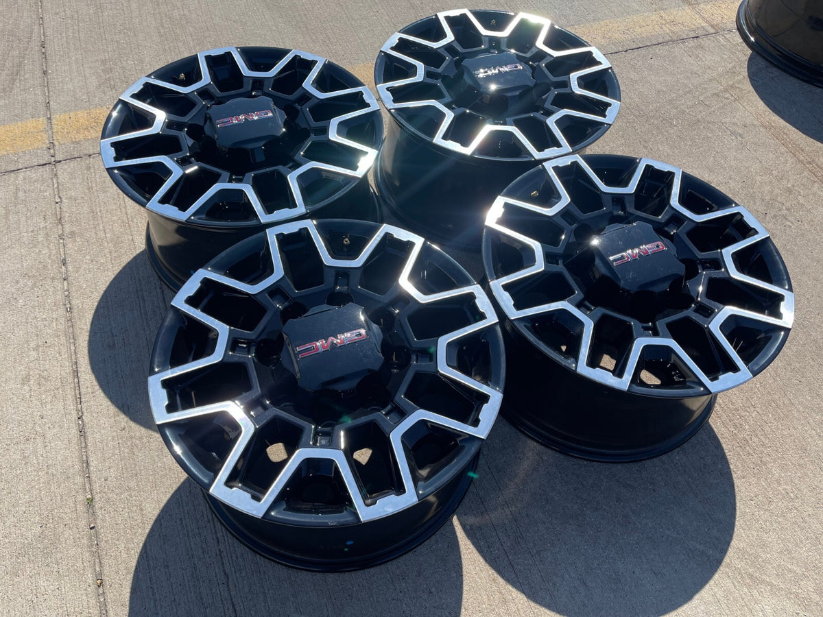 18" GMC Sierra AT4X Chevy Trail Boss 2500 OEM 14136 wheels rims 2025 2026 NEW