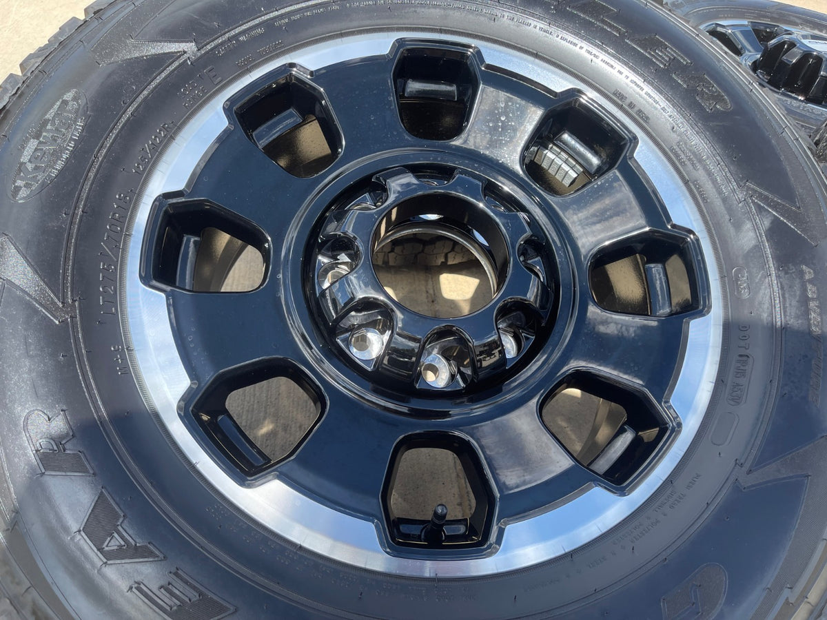 18" Ford F-250 F-350 OEM TREMOR rims wheels 10482 tires SET GOODYEAR A/T