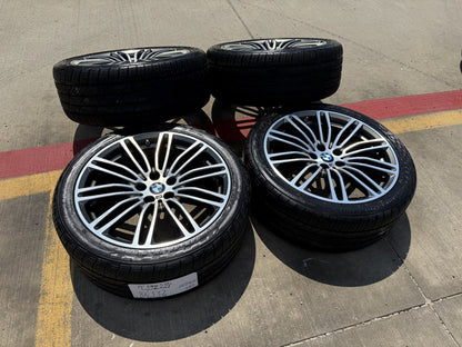 19" BMW 530i 540i 4 5 6 7 OEM 86332 Series wheels rims 2022 2023 2024 2025 SET