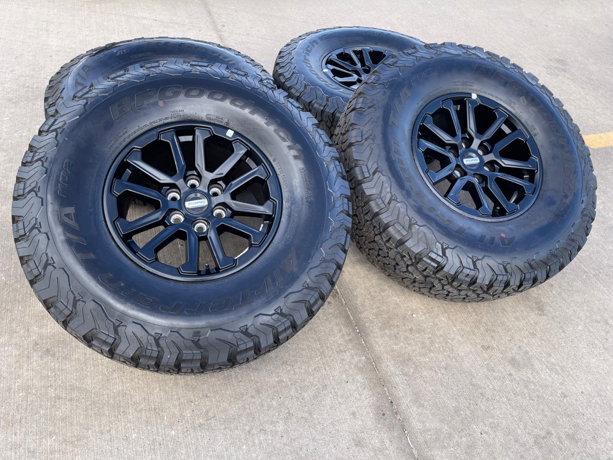 17" Ford F-150 Raptor OEM 10611 rims wheels Bronco SET 2026 2027 BFG 35" NEW