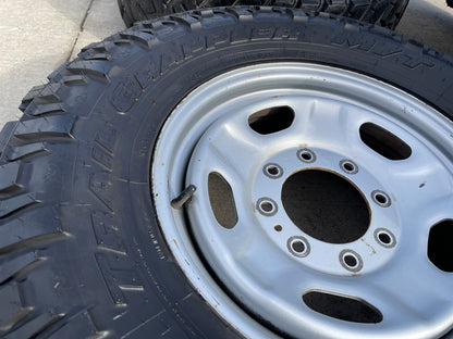 17" Ford F-250 F-350 OEM 3828 wheels rims tires NITRO GRAPLER M/T 33"