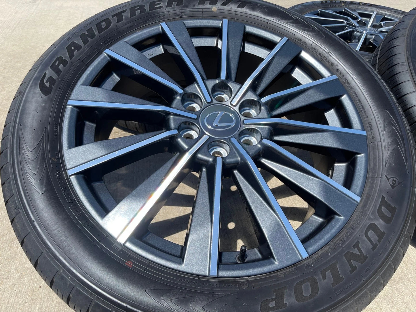 22" Lexus GX550 OEM wheels rims Toyota Land Cruiser Tundra 78519 LX600 2025 NEW