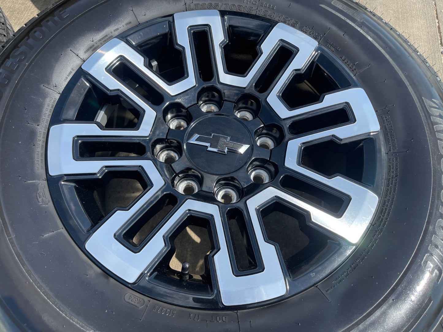 18" Chevy Silverado EV OEM wheels rims SET GMC Sierra 2024 2025 2026 2027